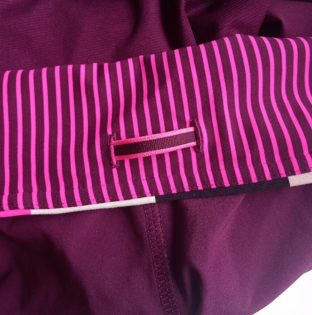 Lululemon Groovy Run Short Plum Raspberry Women's Athletic Shorts - Picture 5 of 9